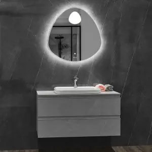 DL-72A Acrylic Drop Shape Smart Mirror