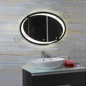 DL series smart mirrors with led light aluminum...